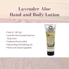 Lotion A LA MAISON Lavande Aloé, emballage avec brins de lavande et parfum apaisant