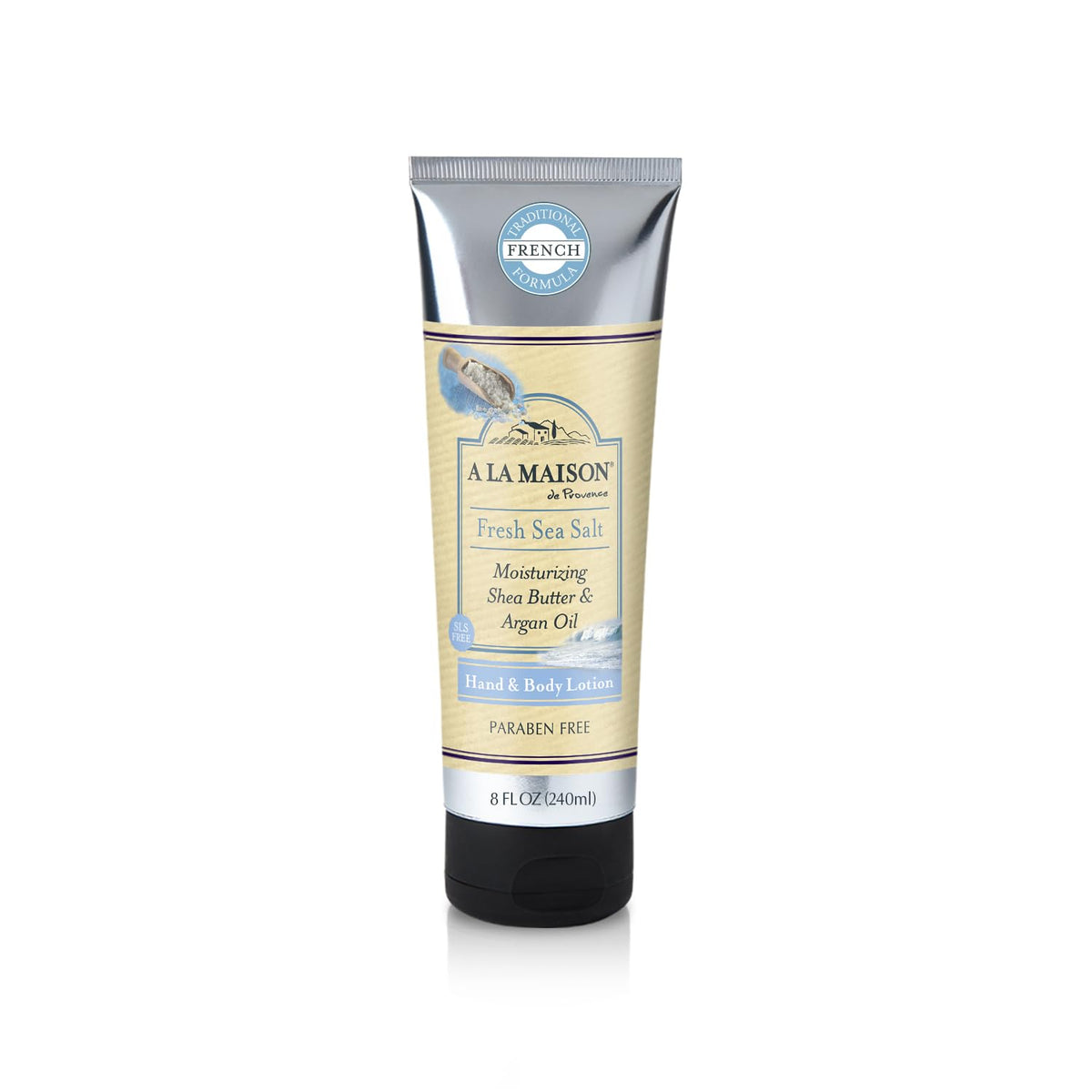 Lotion A LA MAISON mains et corps, vue façade, hydratation rapide