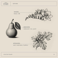 A LA MAISON Oat Milk Body Wash ingredients panel highlights oat milk.