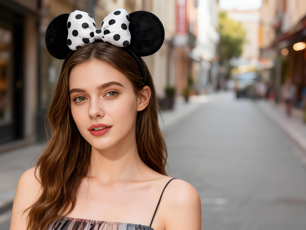 A Miaow oreilles souris de 9,5 cm de diamètre, effet marquant.