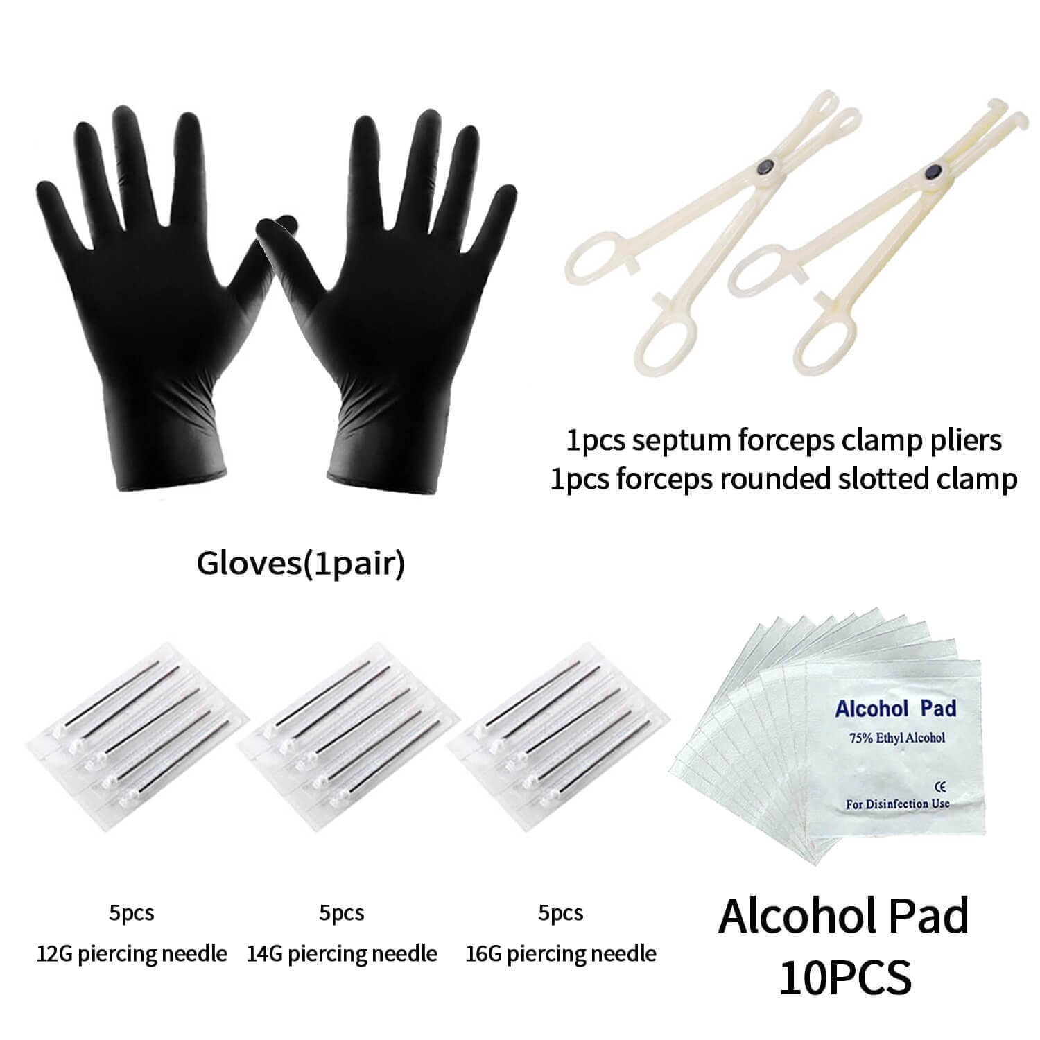 A-minusone anneaux captive bead 16g, fixation fiable et style discret pour le quotidien.