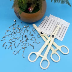 A-minusone anneaux fer à cheval 16g, alternatives polyvalentes pour nez et oreilles.