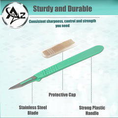 A2Z SCILAB Manche plastique antidérapant pour un contrôle précis.