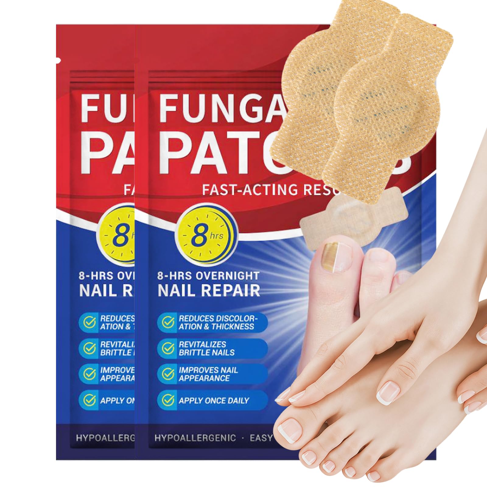 Patchs Aedydyce pour ongle : traitement extra-force et amélioration visuelle.