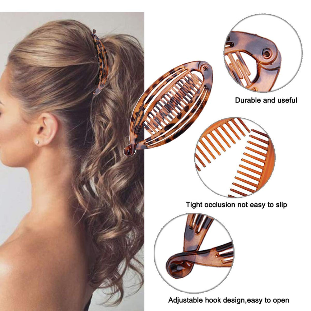 Aaiffey pinces banane forme queue de poisson – coiffure rapide et sûre.