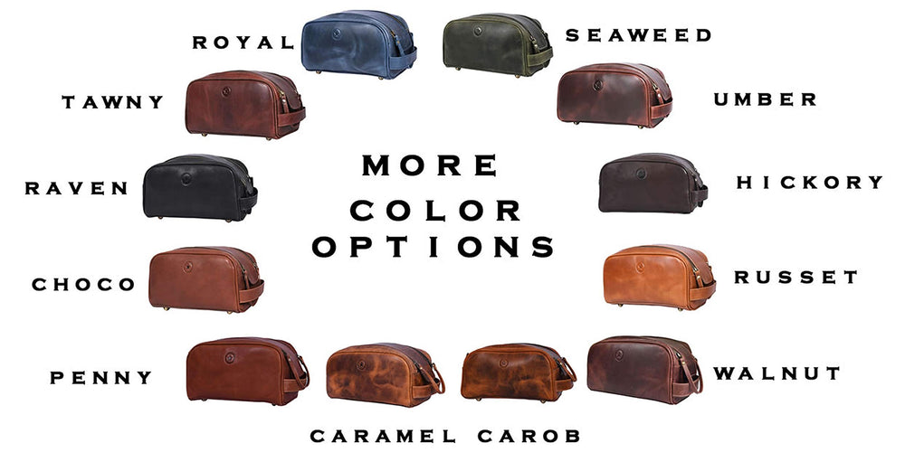 Aaron Leather Vendimia Estilo: cadeau chic et pratique pour voyage.