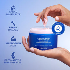 AAVRANI masque-biotine-proteine-de-riz pour volume et brillance