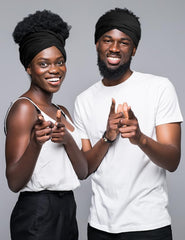 Ababalaya turban protection cheveux nuit, maintien sans frottement.