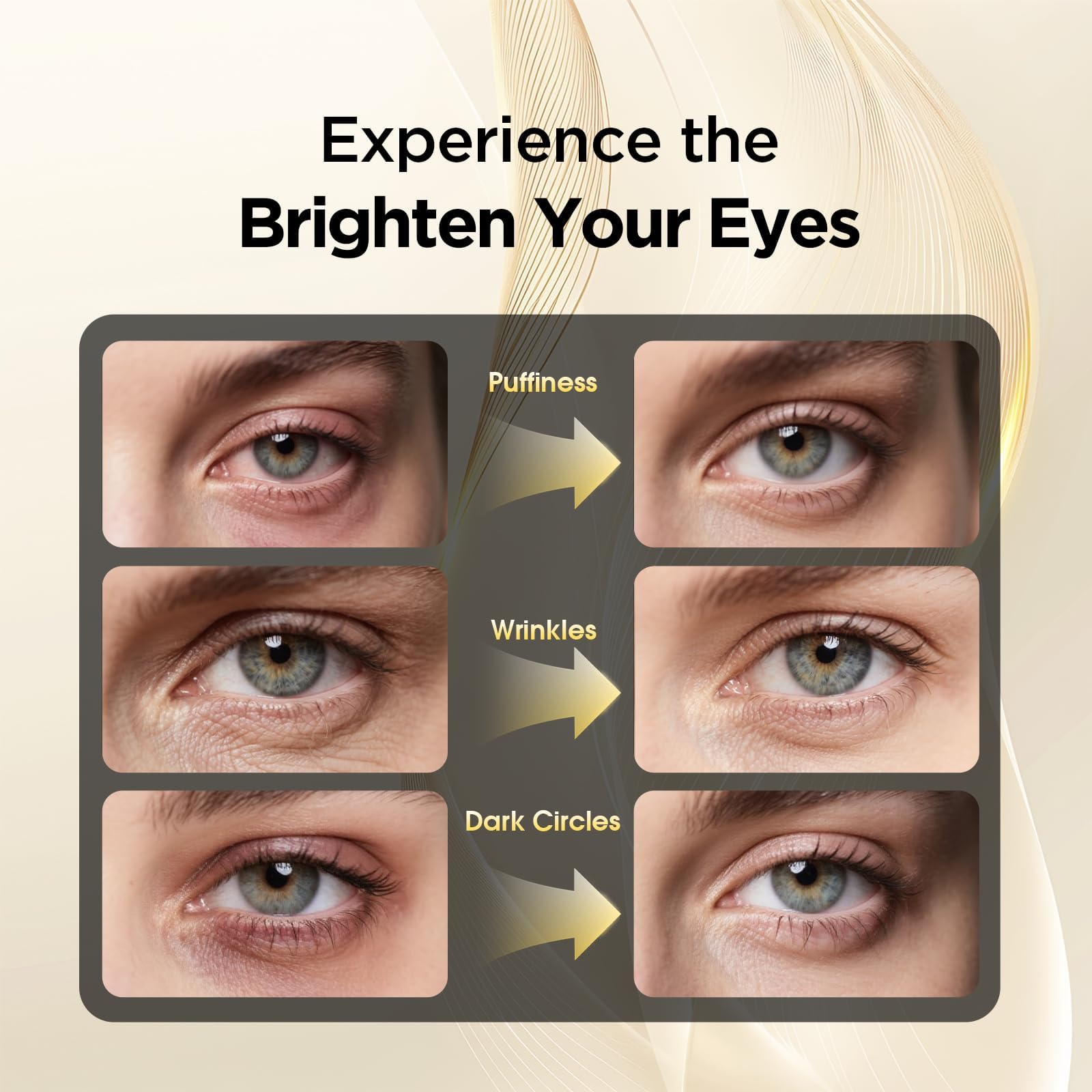 Abarno Crème Yeux Retinol – ciblage des ridules autour des yeux.