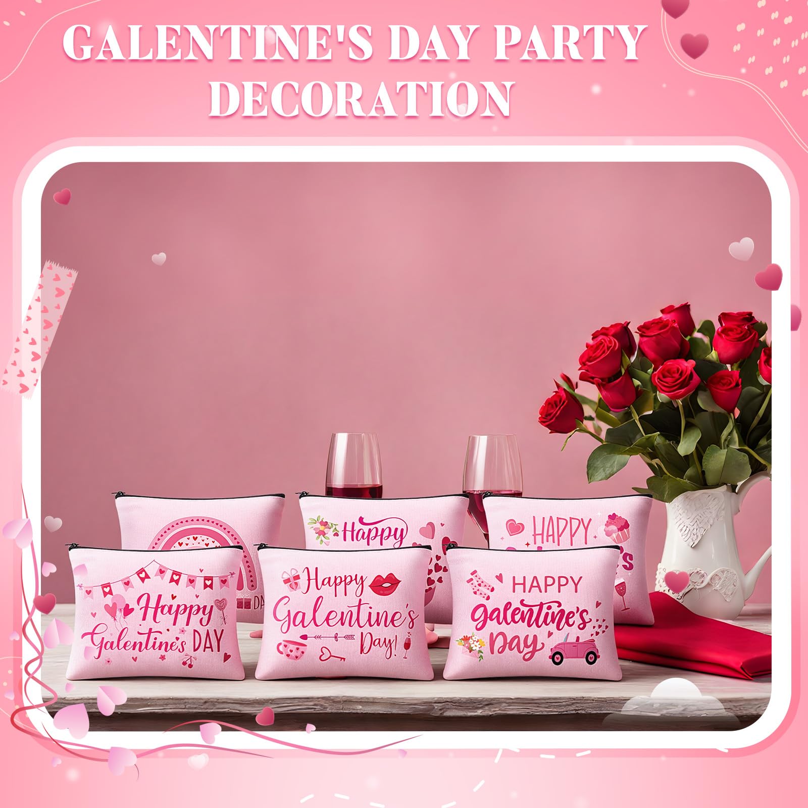 Abbylike cadeau Jour des Galentines – coffret pratique pour amies et fêtes.