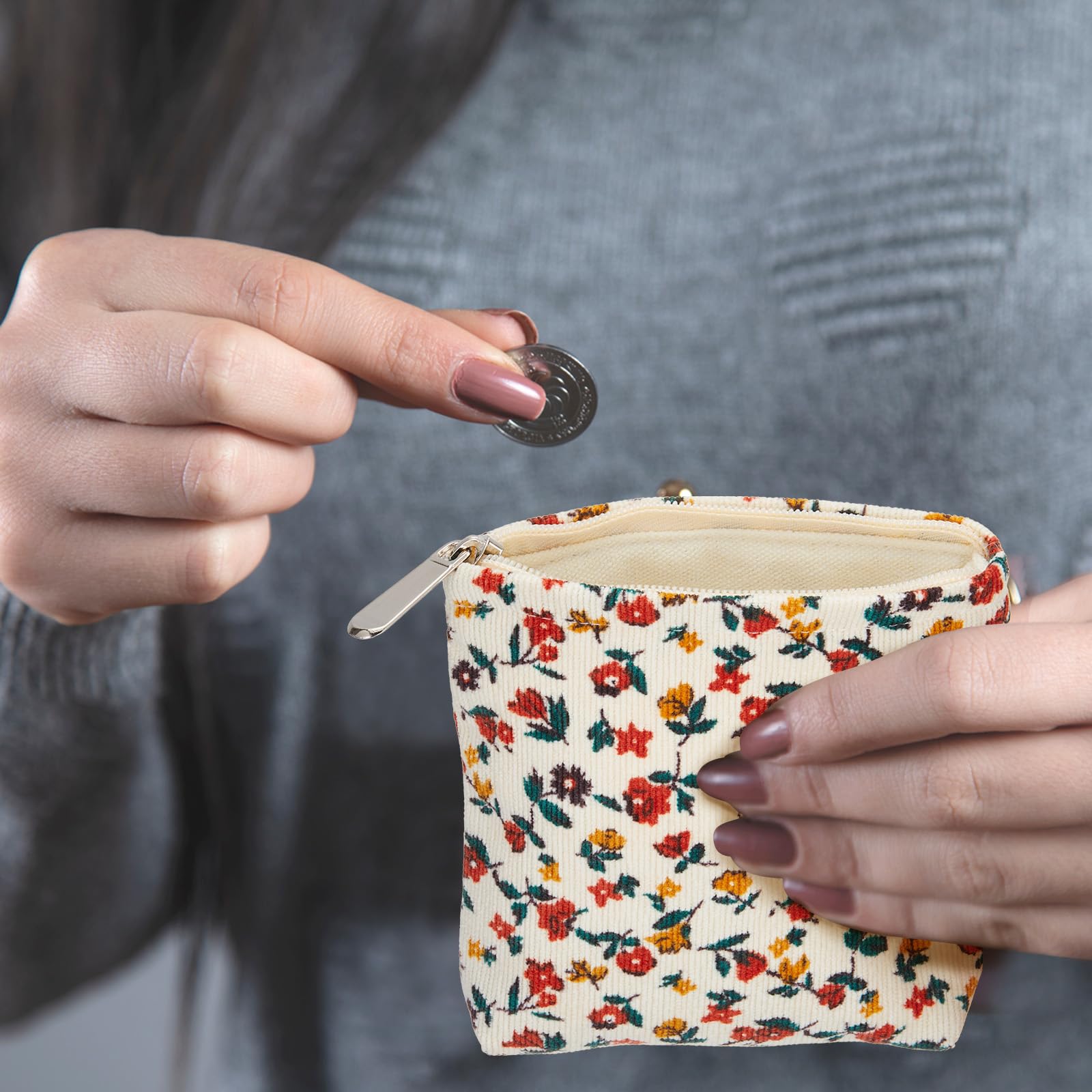 Pochette Abbylike cadeau pratique pour voyages, rangement rapide et organisation soignée.