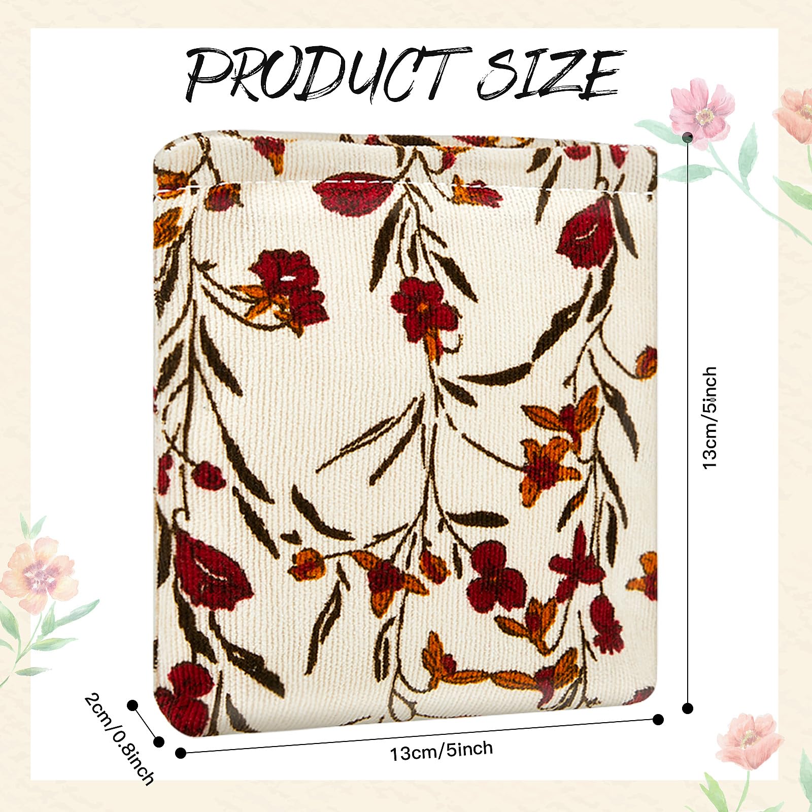 Abbylike pochette zippee mini 13x13 cm: compacte et légère pour l'essentiel.