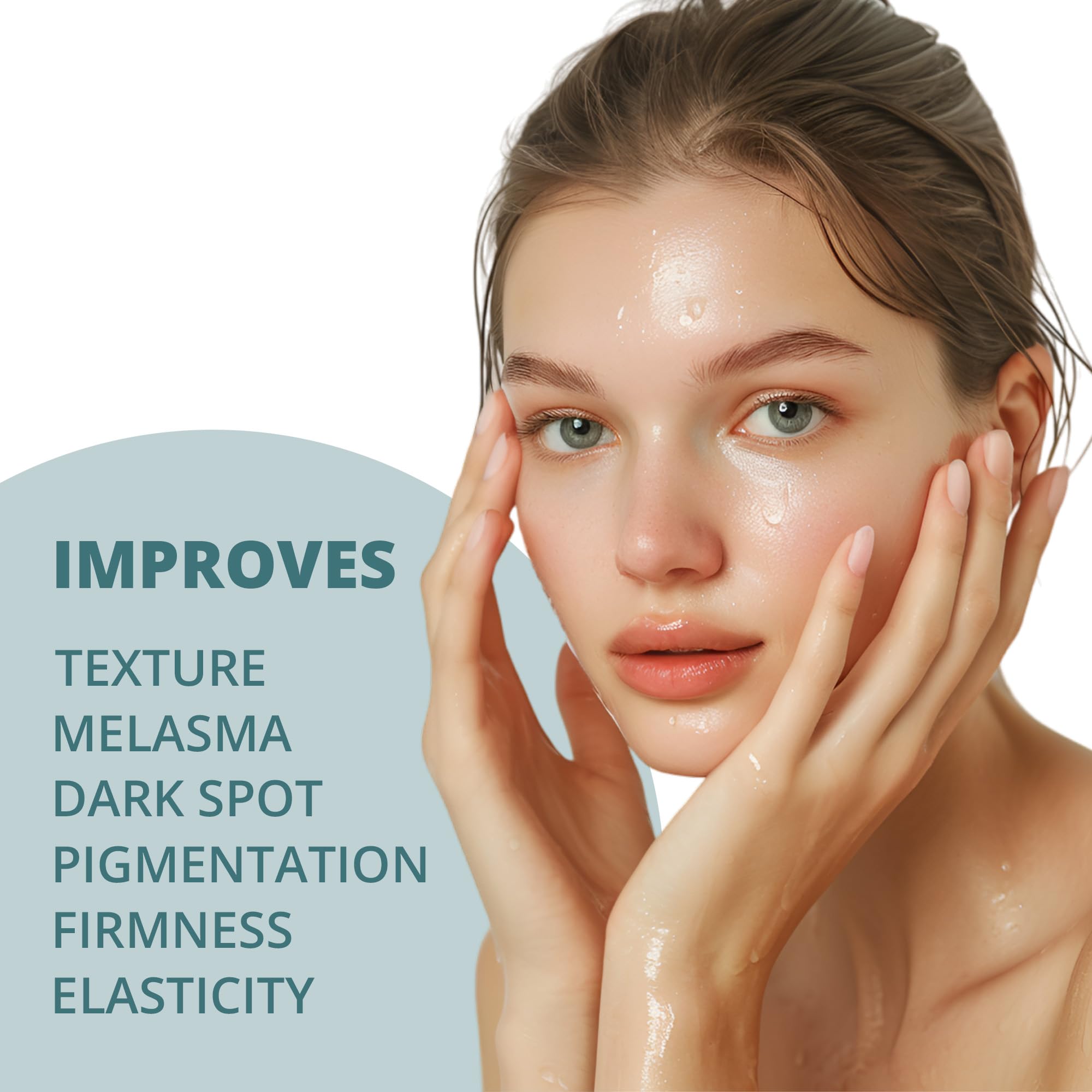 ABERA Melasma Serum Plus—ingrédients Genowhite et Niacinamide activant l’éclat.