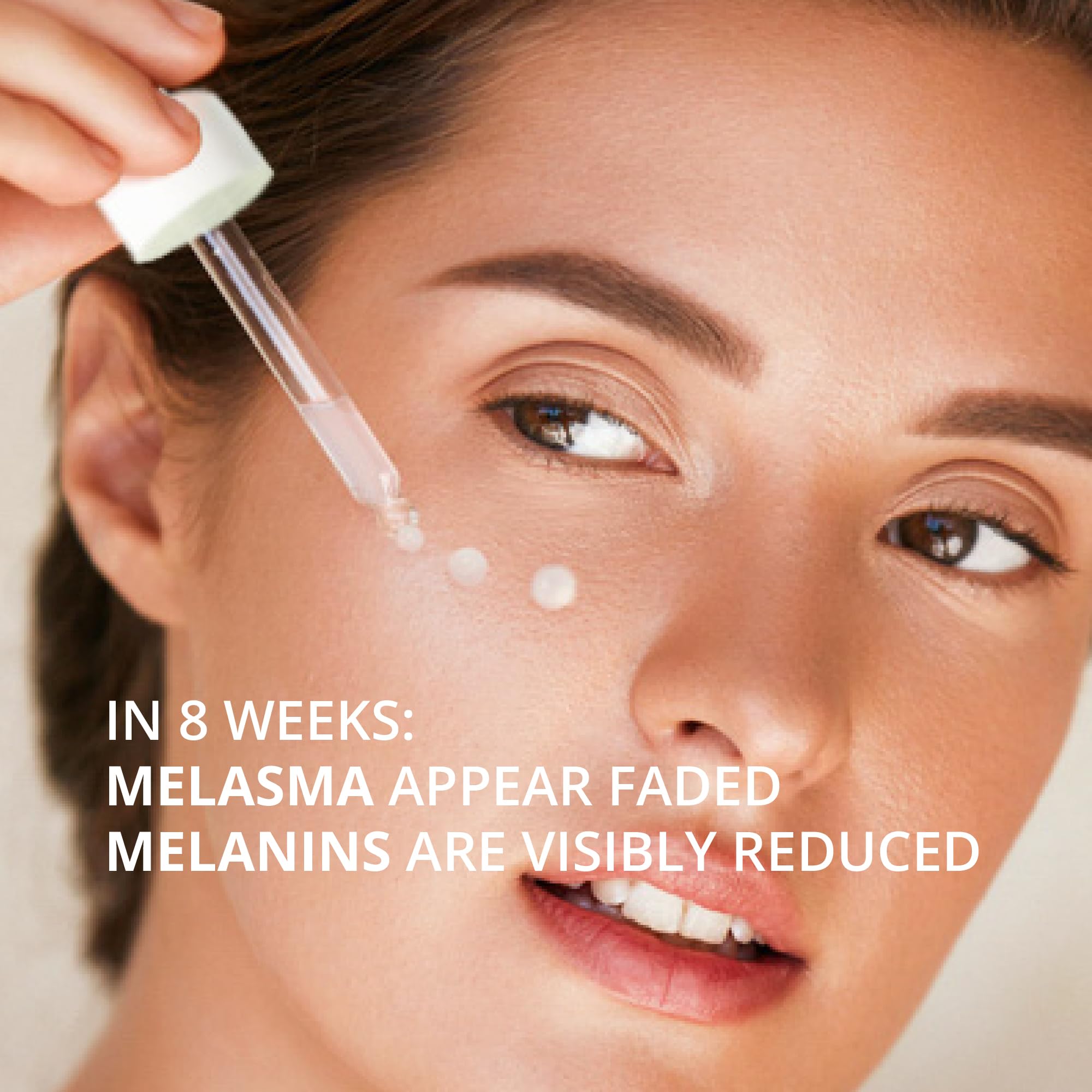 ABERA Melasma Serum Plus—idéal après exposition solaire pour prévenir les taches.