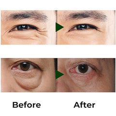 ABERA roll-on yeux pour homme, application rapide et sans résidu.