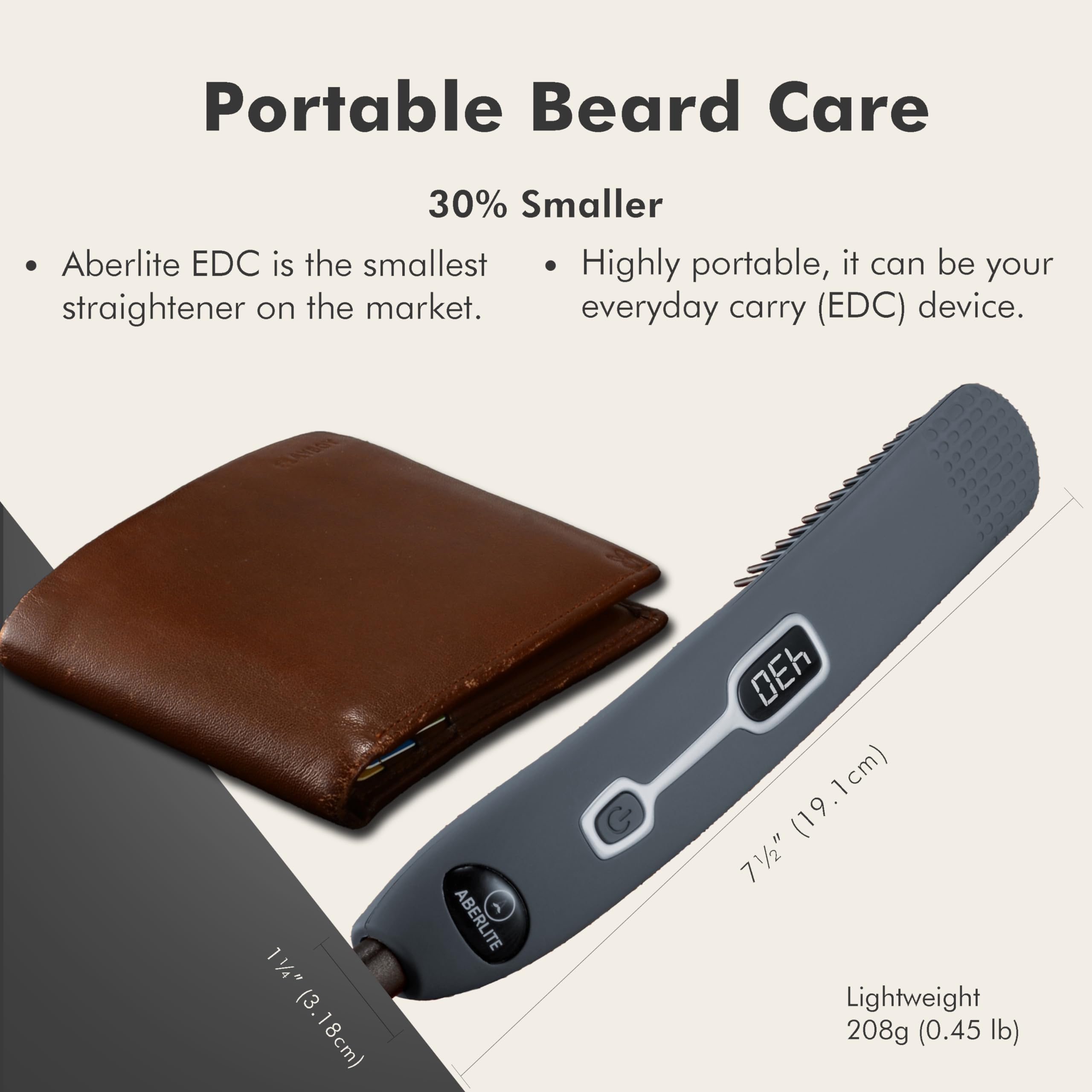 Aberlite EDC – utilisation nomade grâce au format portable et pratique.