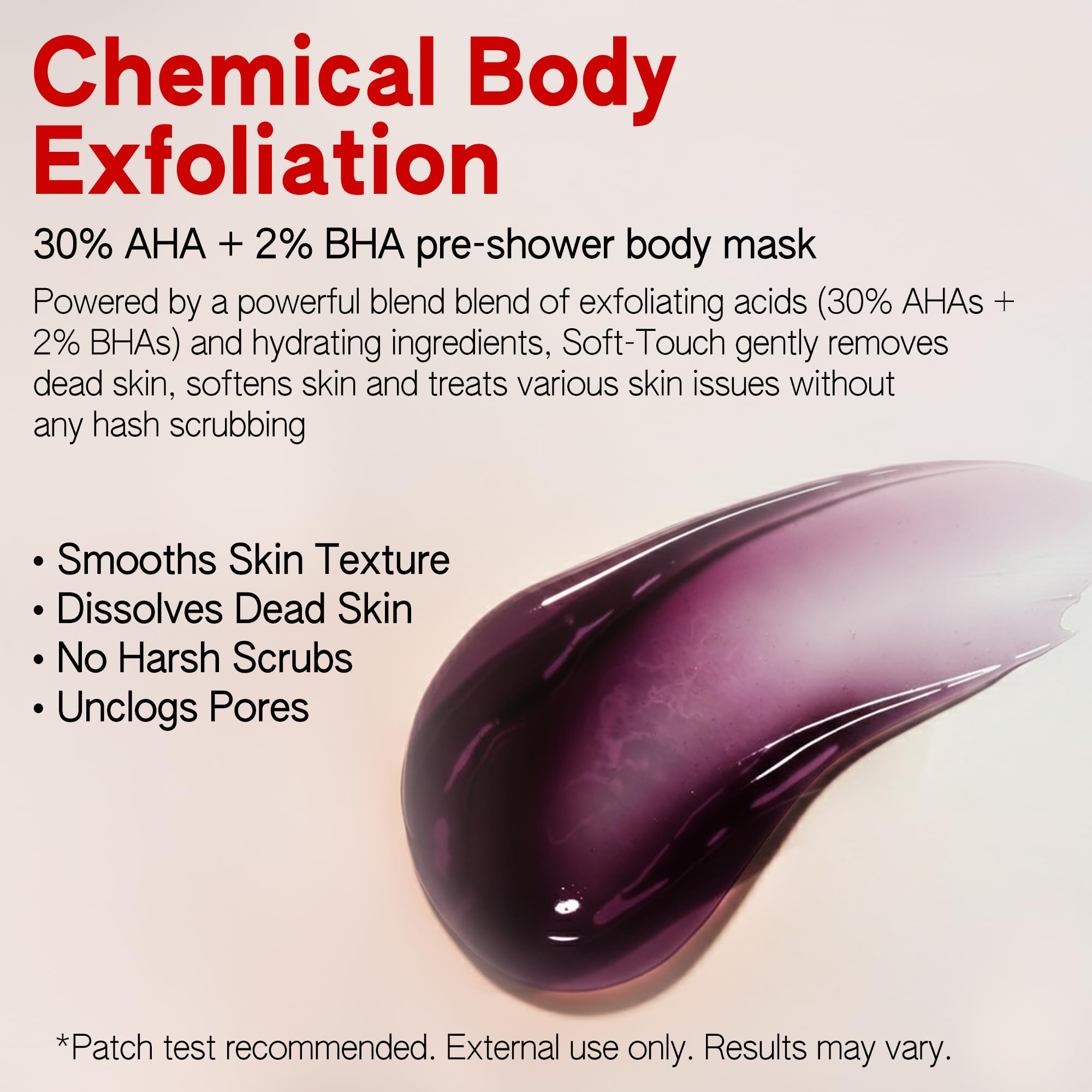 Utilisation rapide avant la douche pour peau douce ABI AME.