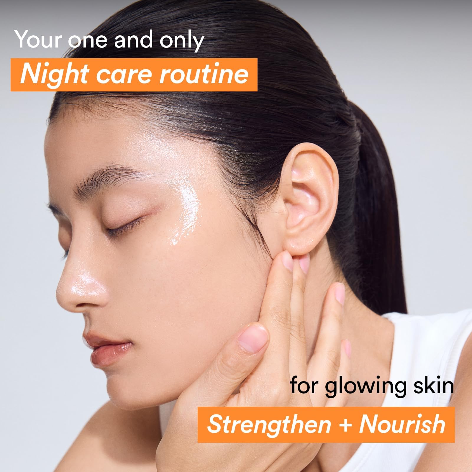Emballage élégant d'Abib rappelant une routine nocturne simple et efficace.