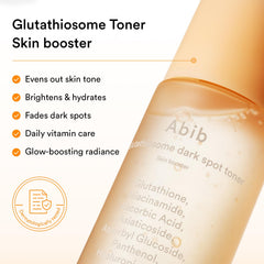 Pompe int53gre9e facilite l9application du tonique Abib Glutathiosome.