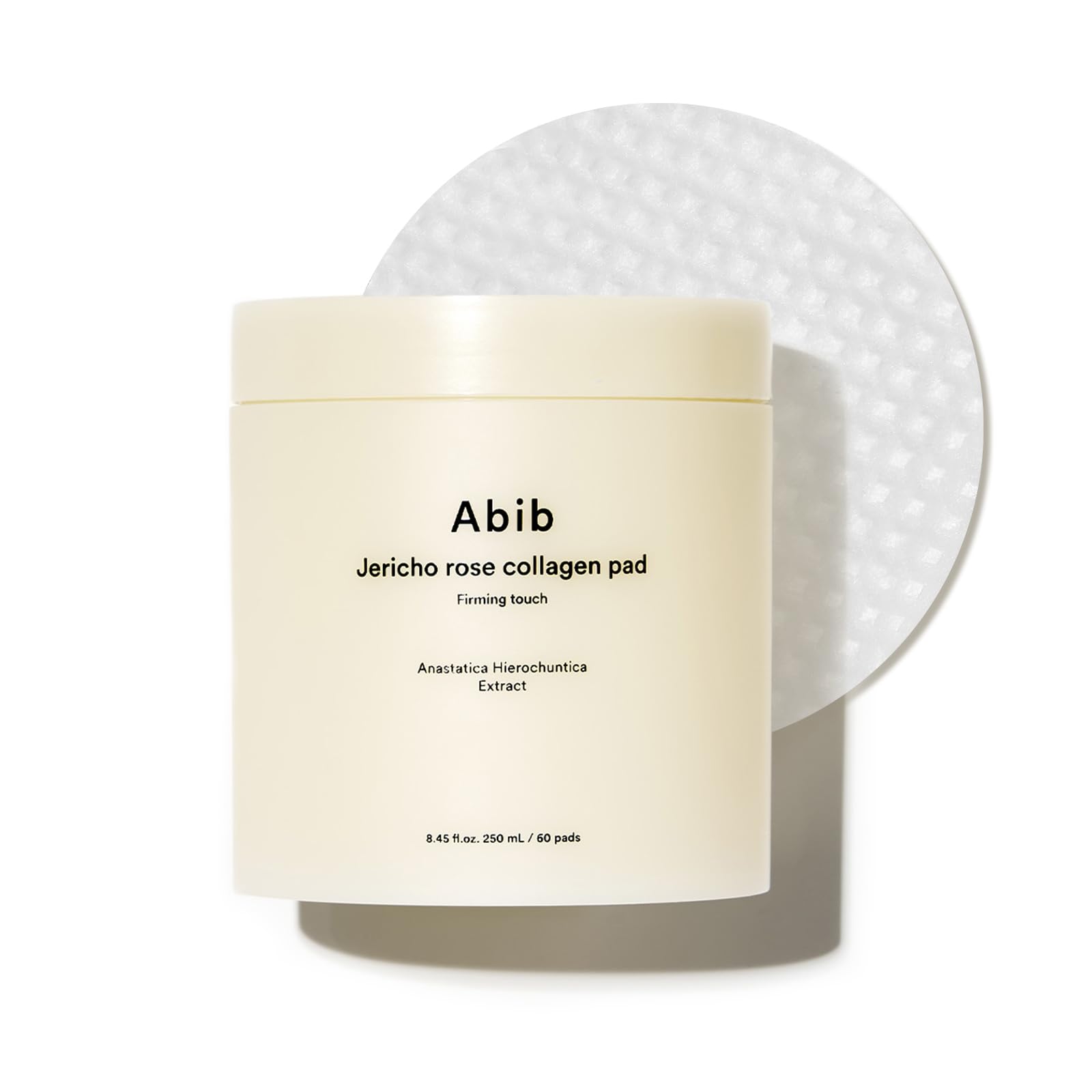 Abib Jericho Rose Collagene Pad: application tonique pour fermeté du visage.