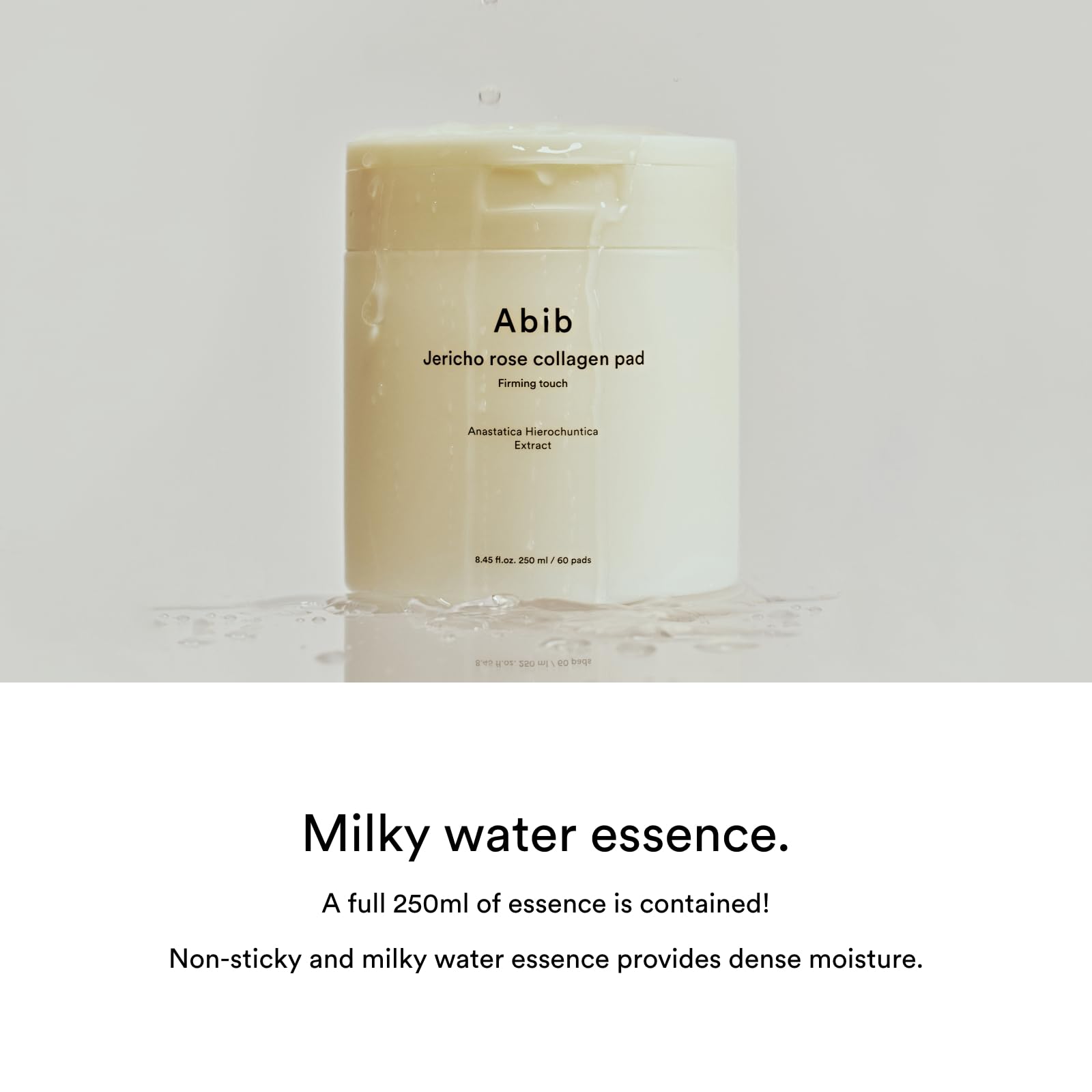 Abib Jericho Rose Collagene Pad: pré-soin efficace avant sérum et crème.