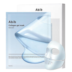 Abib Masque gel au collagène Sedum Jelly, feuilles hydratantes.