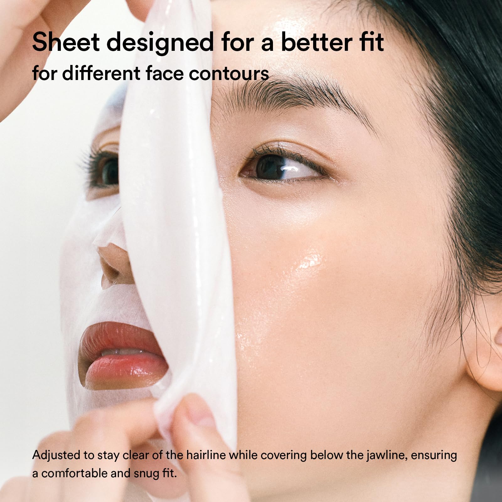 Abib masque Gummy Coeur-Feuille diffuse les actifs en profondeur