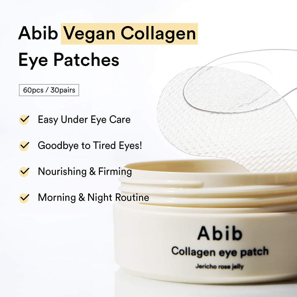 Patch yeux Abib cafeïne réduisant les poches et les cernes