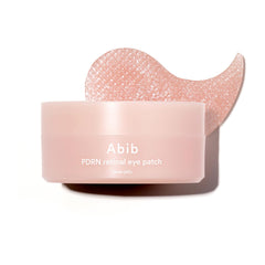 Patch hydrogel Abib PDRN Rétinal pour hydratation ciblée du contour des yeux.