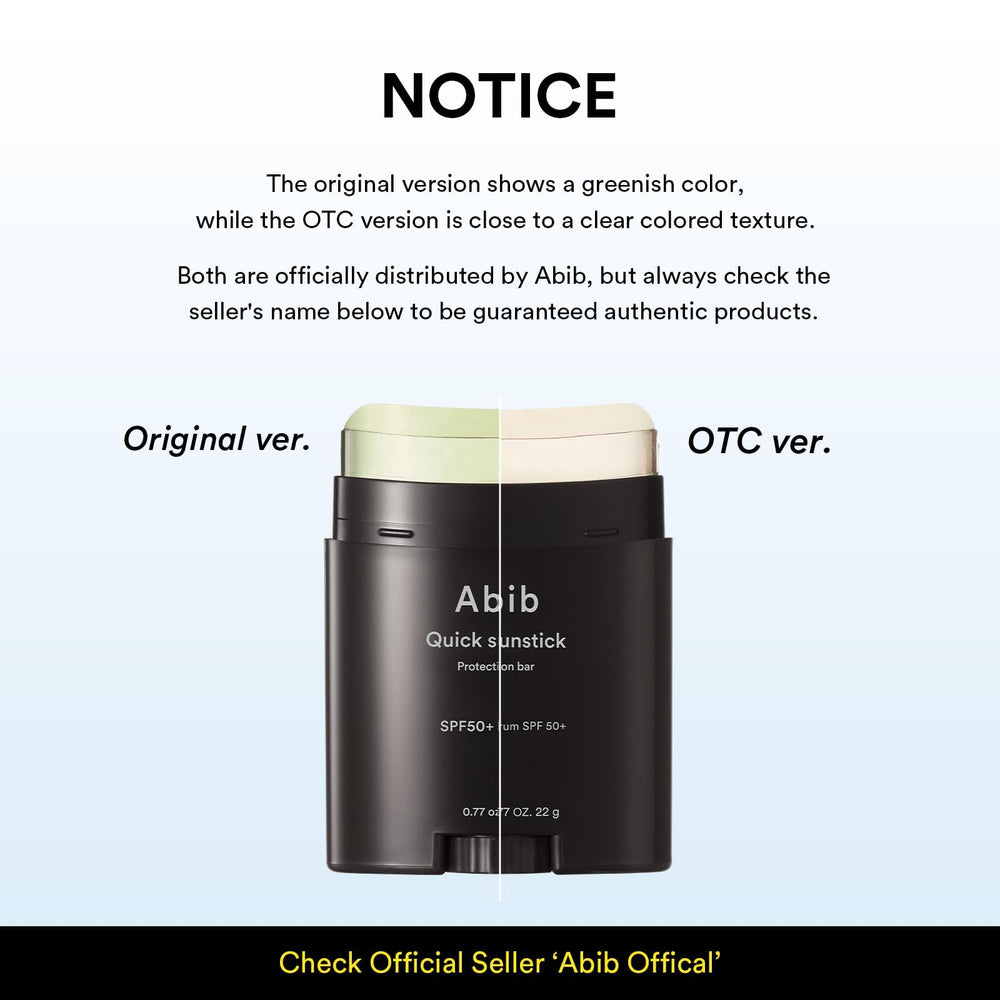 Abib Quick Sunstick Protection Bar parfait pour les activités en plein air