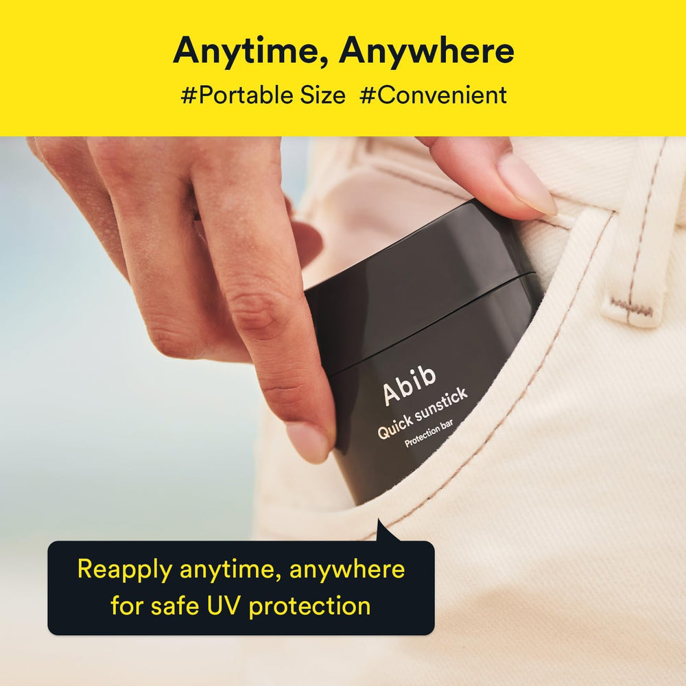Abib Quick Sunstick Protection Bar SPF50+ pour une protection au quotidien