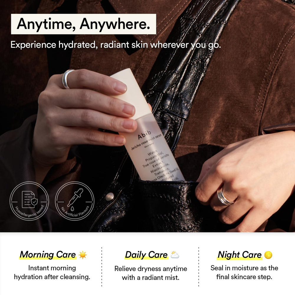 Soin végane Abib, hydratation douce et non comédogène.