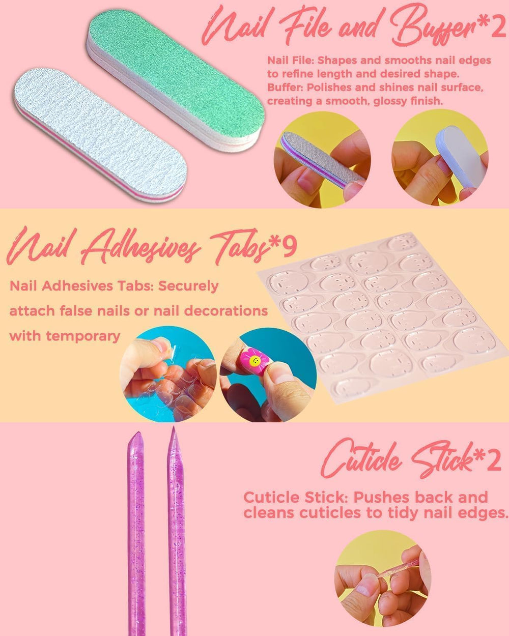 ABOLINE colle-ongles-gel – fixation simple et rapide.