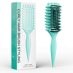 Brosse ABOYOY definissant les boucles pour des mèches nettes sans tiraillement.