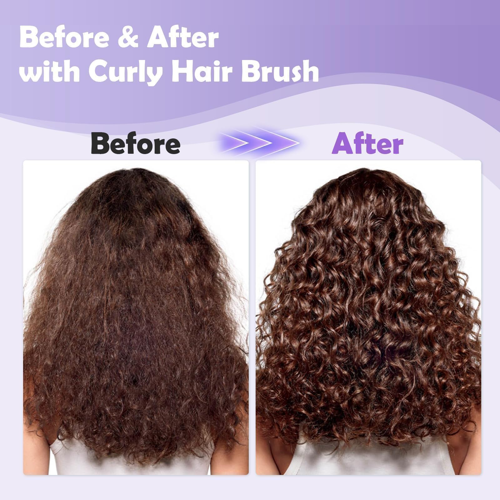 ABOYOY poils de sanglier, mélange équilibré pour attraper les cheveux sans casse.