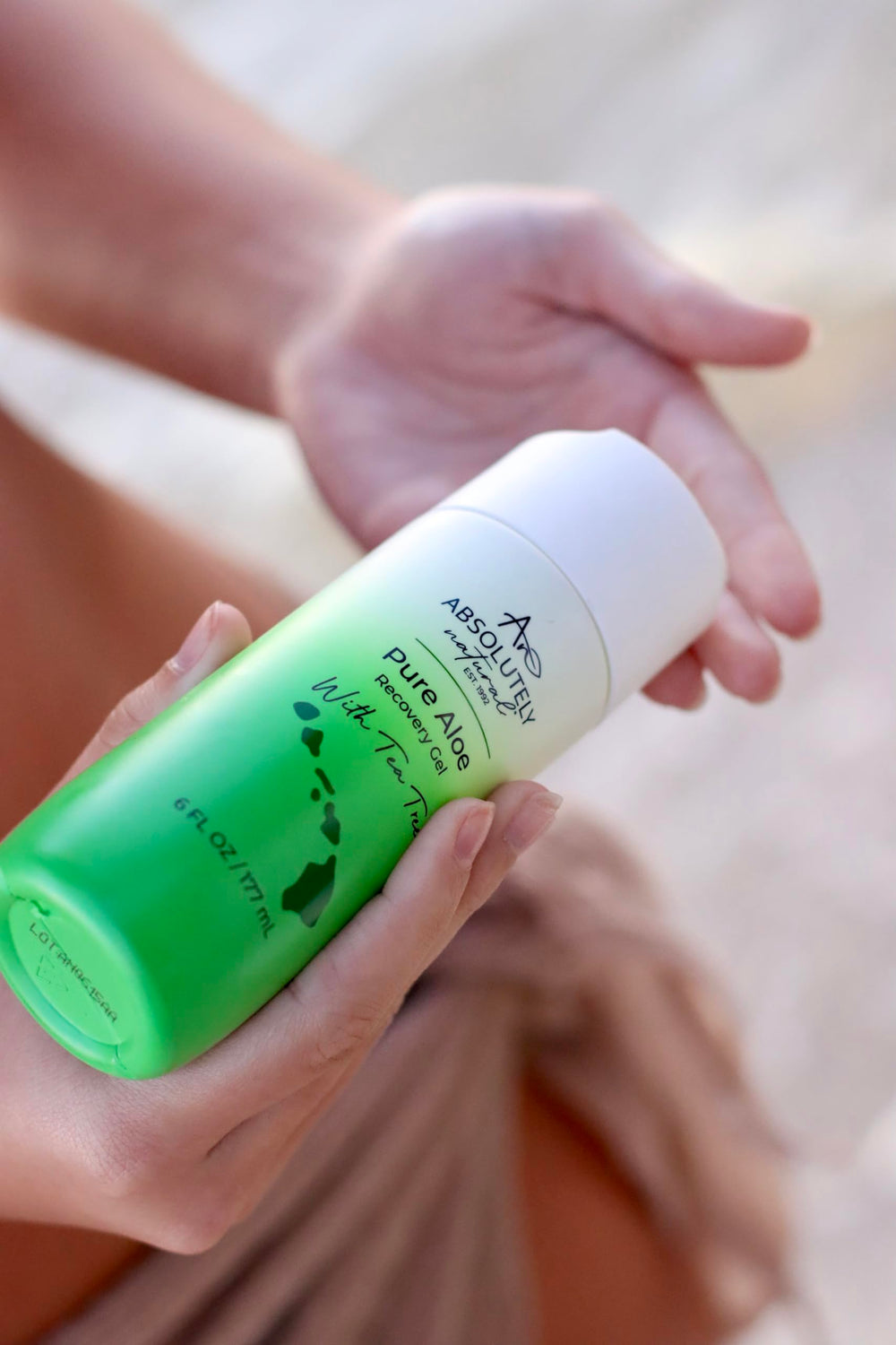 Absolutely Natural formule enrichie vitamine E et eucalyptus pour nourrir.