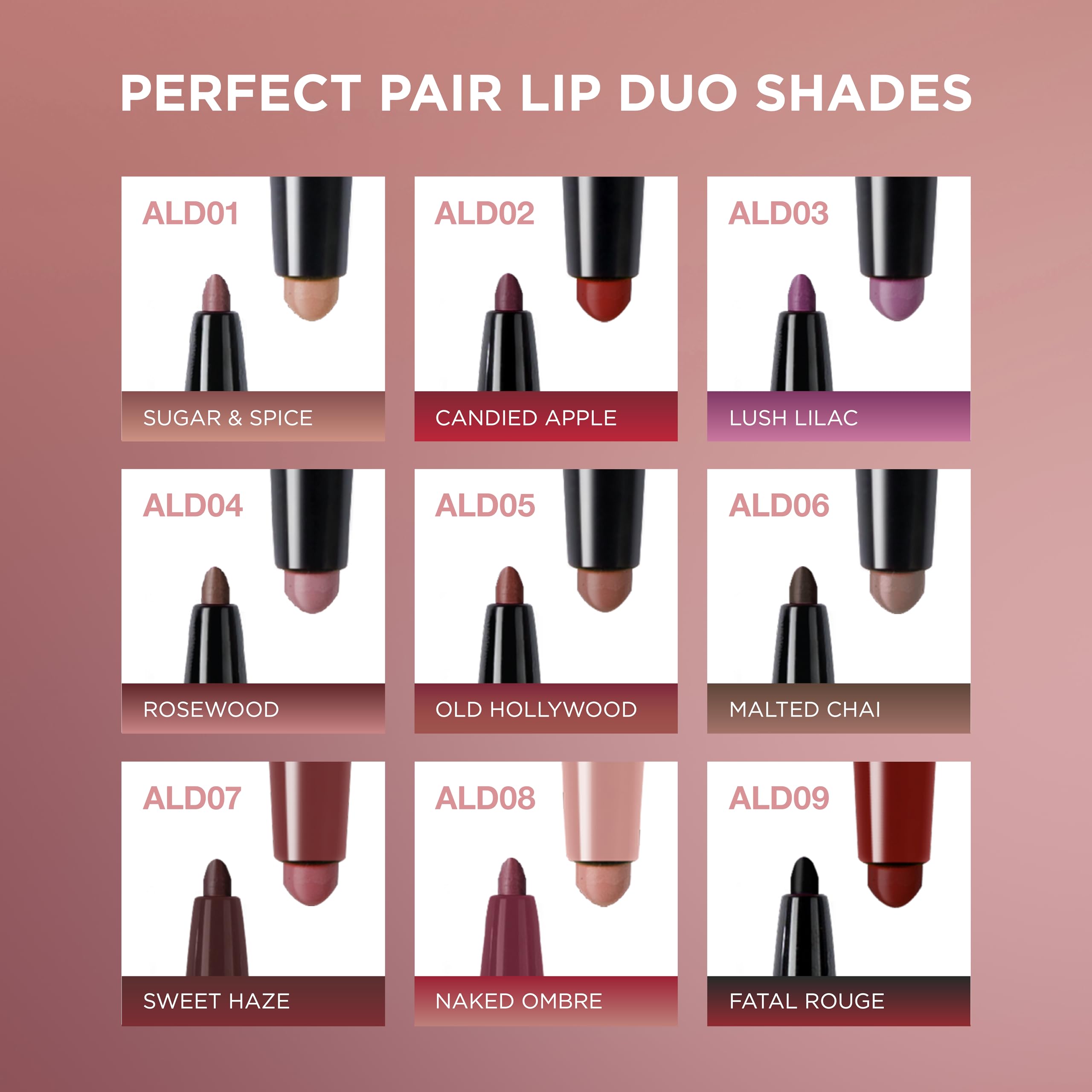 Détail contour ALD01 pour une définition nette des lèvres