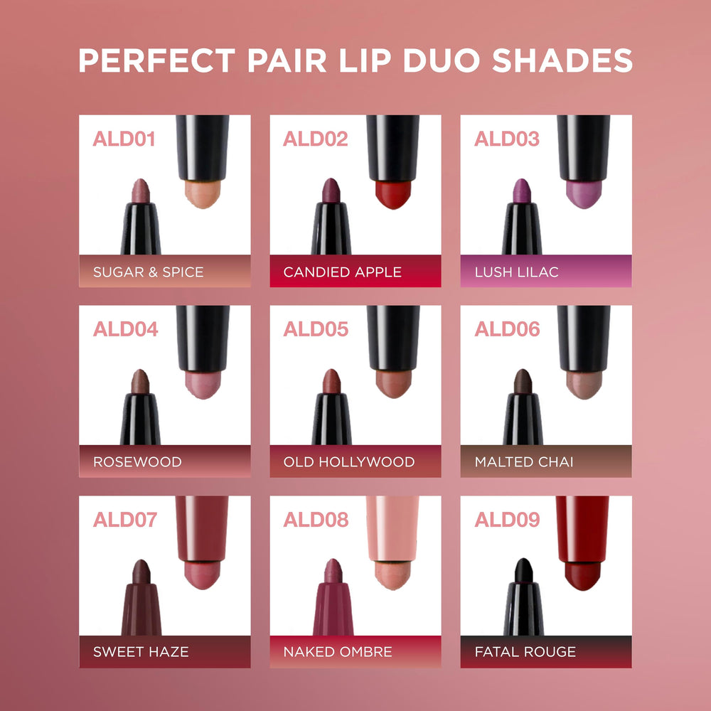 Détail contour ALD01 pour une définition nette des lèvres