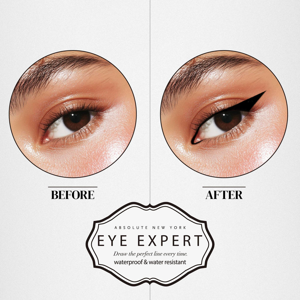 Absolute New York Double Trouble Liner application-fluide garantit des traits constants toute la journée