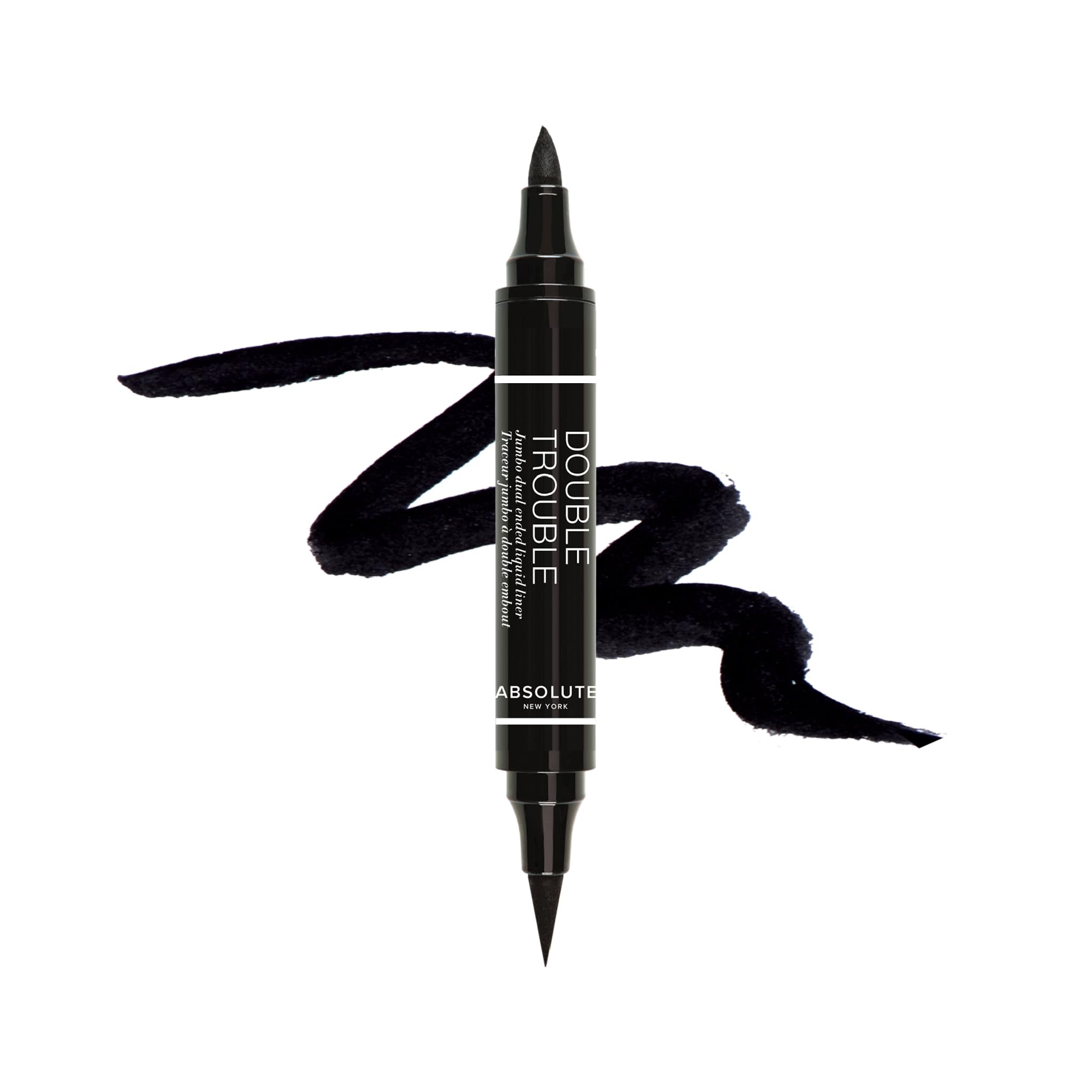 Absolute New York Double Trouble Liner trace ultra-fin pour une précision parfaite