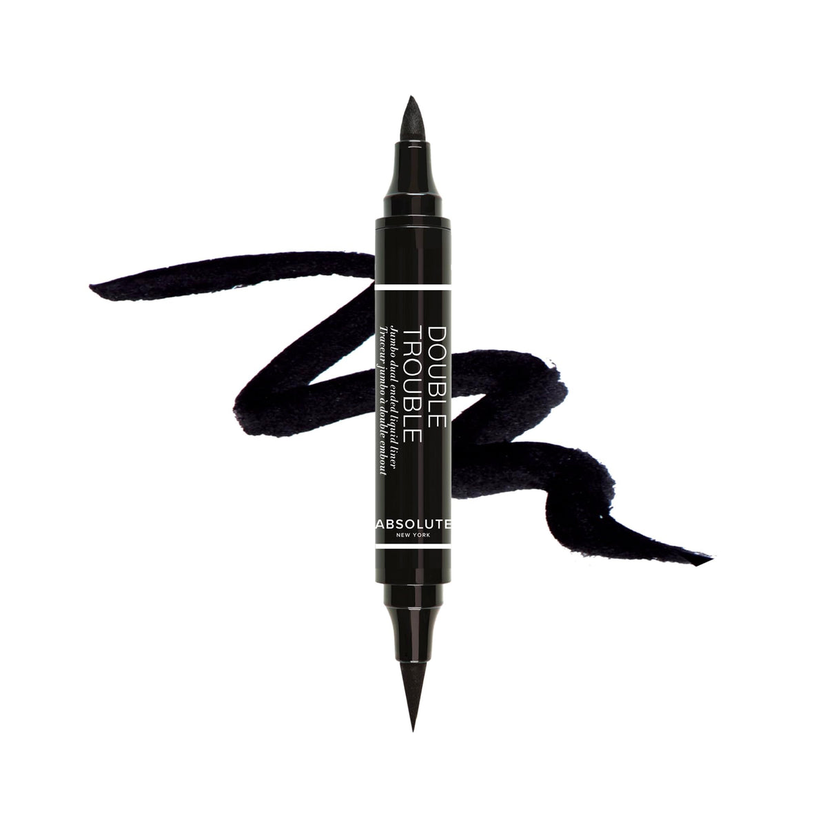 Absolute New York Double Trouble Liner trace ultra-fin pour une précision parfaite