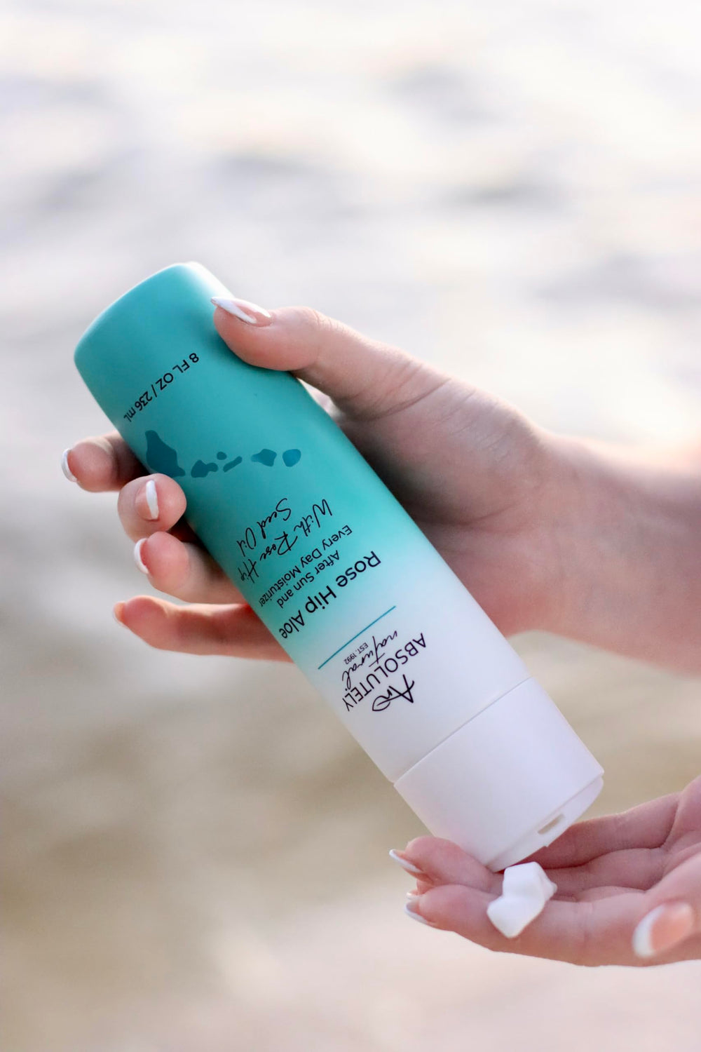 Produit adapté à tous types de peau par Absolutely Natural.