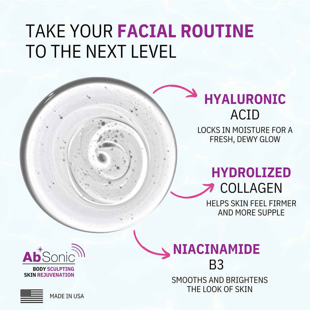 Absonic Glow – texture lisse et fluide favorisant une application confortable