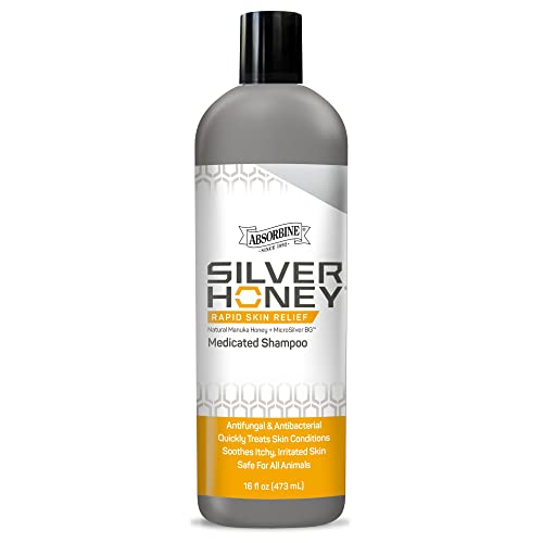 Absorbine Silver Honey Lavage Peau : lavage en douceur pour zones sensibles.