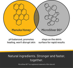 Absorbine Silver Honey Texture Mousse : mousse légère nettoyante apaisante.