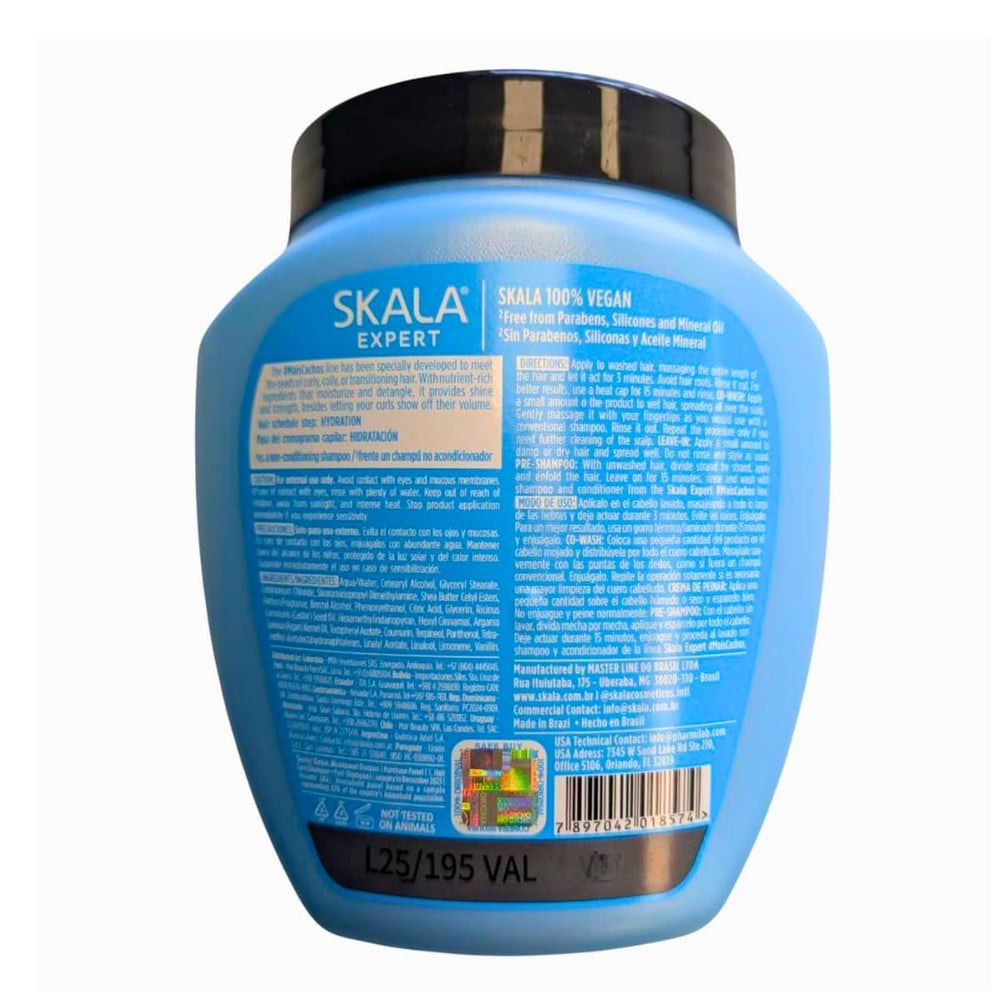 Skala Expert Mais Cachos - application 2 en 1 pour soin rapide des boucles.
