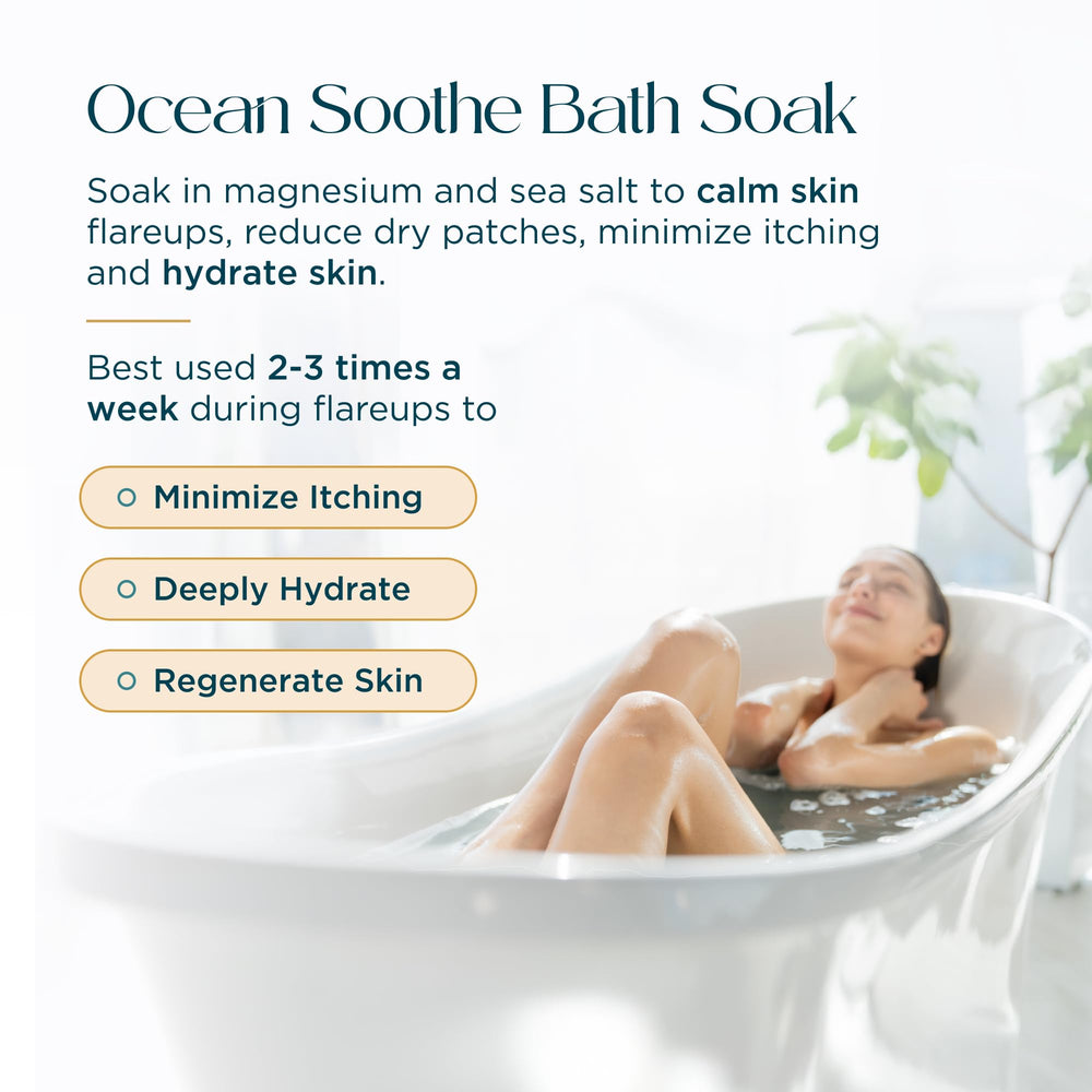 Abundant Natural Health Ocean Soothe lavender essence highlights calming aroma and hydration