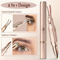 Acavado tondeuse sourcils électrique précise 2 en 1 en or