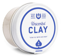 Pâte capillaire Ace High sans parfum en bocal, tenue durable et naturelle.