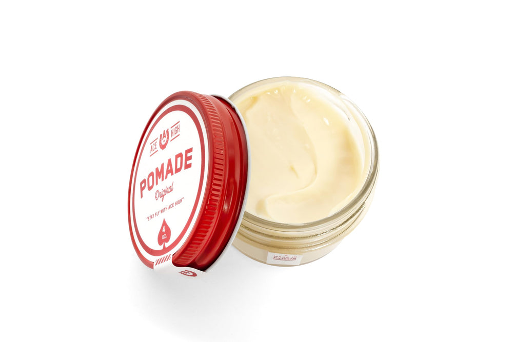 Ace High Pomade, brillance naturelle sur cheveux bien coiffés
